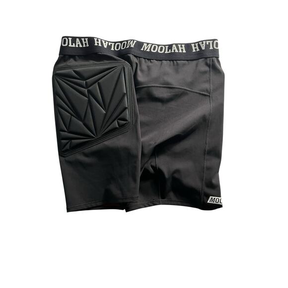 Moolah Padded Compression Shorts Women’s Small Black Cool Breathable NWT - Picture 1 of 3